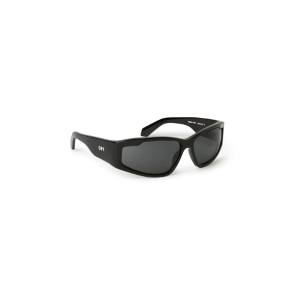 NWT Off-White Kimball Black Shield 64mm Sunglasses